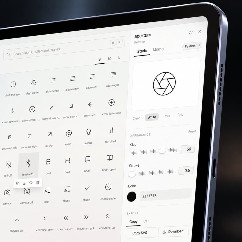 Aria Icons