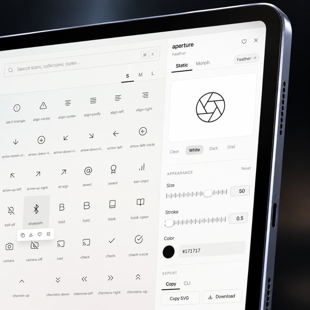 Aria Icons