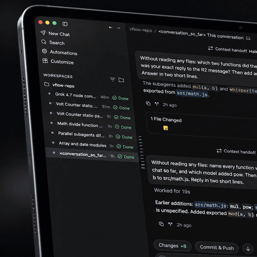 Volt, The agentic development workspace